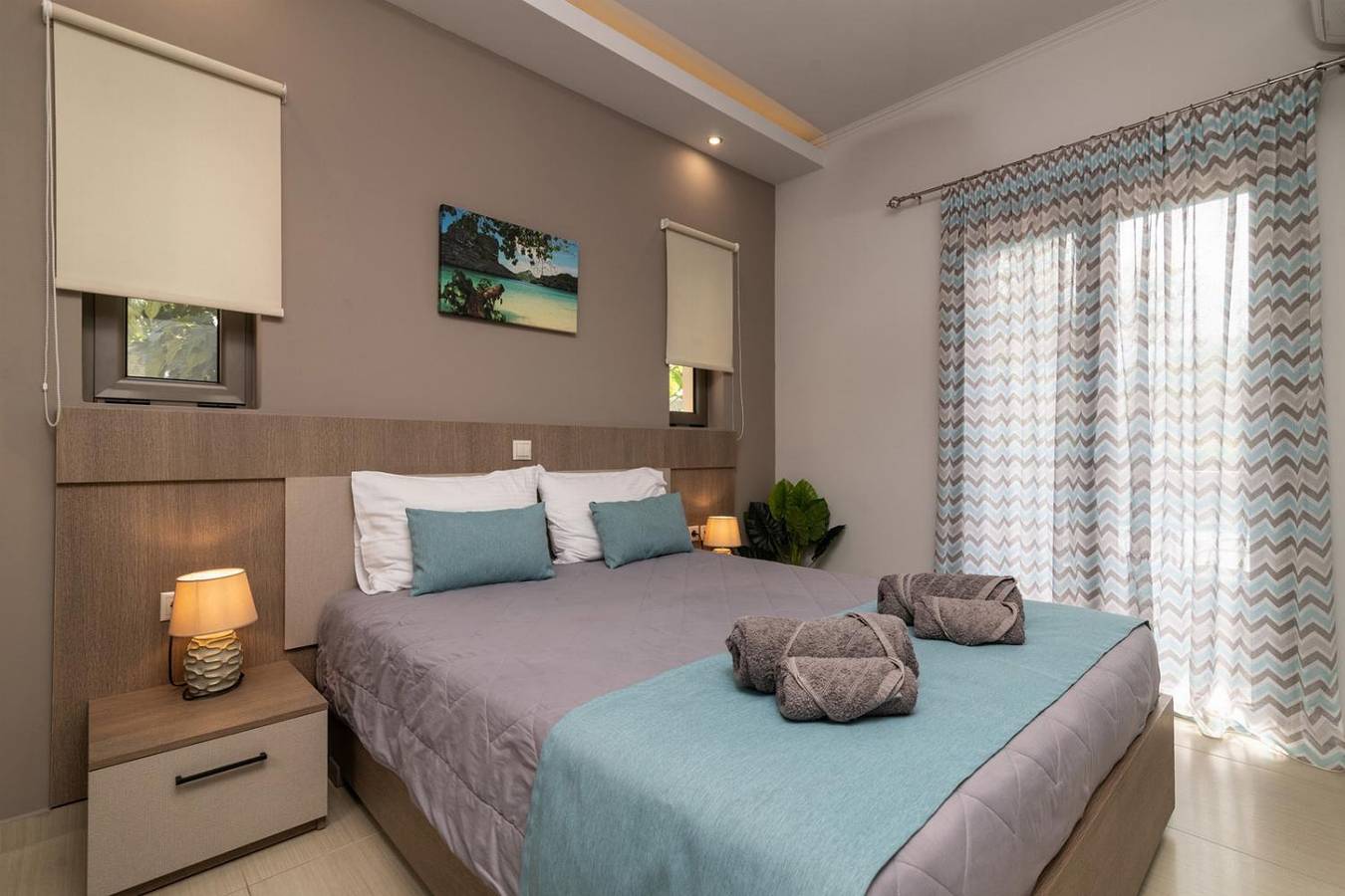 Villa für 6 Personen mit Terrasse in Tragaki, Zakynthos