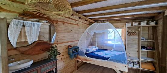 Gîte pour 2 personnes, avec terrasse dans DOM-TOM