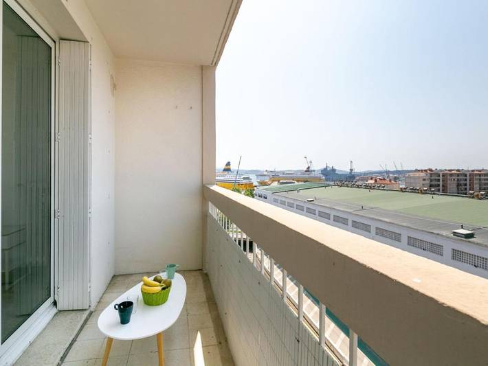 Gîte pour 4 personnes, avec Balcon dans Stade Mayol RC Toulonnais
