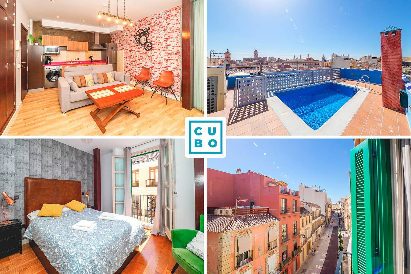 Holiday Apartment for 3 People in Málaga Central District, Malaga