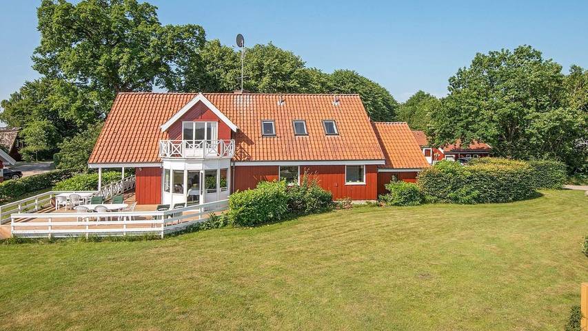 Ferienhaus für 8 Personen, mit Terrasse und Ausblick in Kelstrup Strand