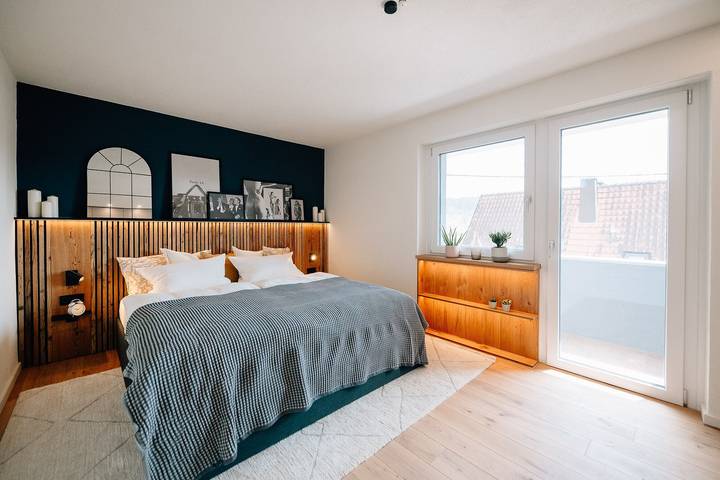 Ferienwohnung für 6 Personen, mit Balkon und Garten in Röttingen, Romantische Straße