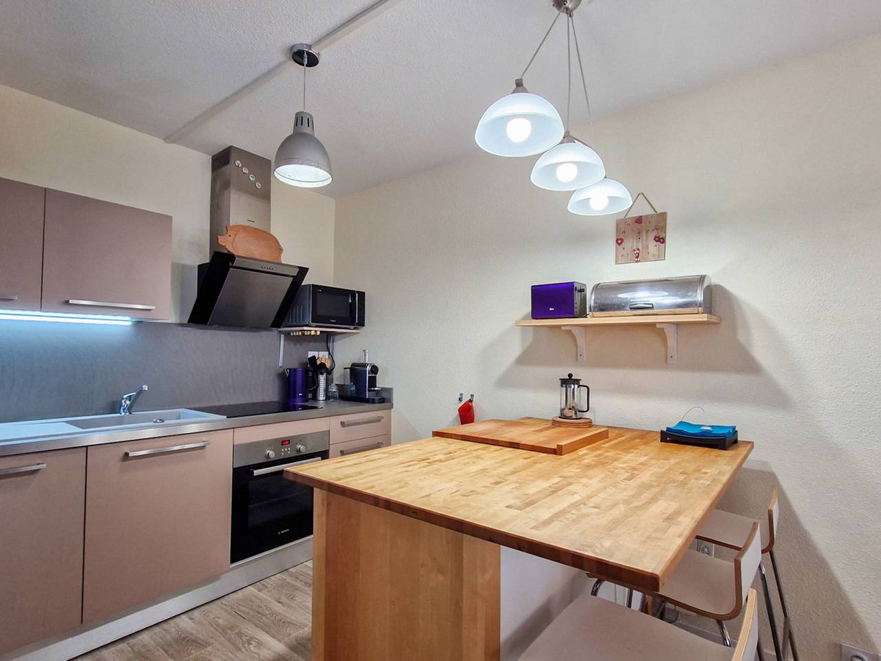 Appartement entier, Appartement rénové avec terrasse au centre, 6 pers., vue pistes in Flaine, Arâches-la-Frasse