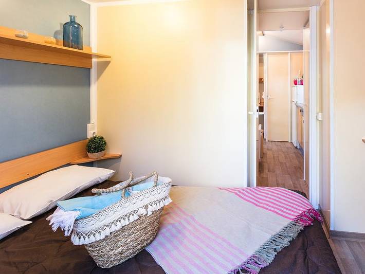 Camping La Marina de Canet - Mobile home 4 persons - Classic | 2 Bedrooms | 4 Pers. | Single terrace | Air-con. in Sainte-Marie-la-Mer, Mediterranean Coast (France)