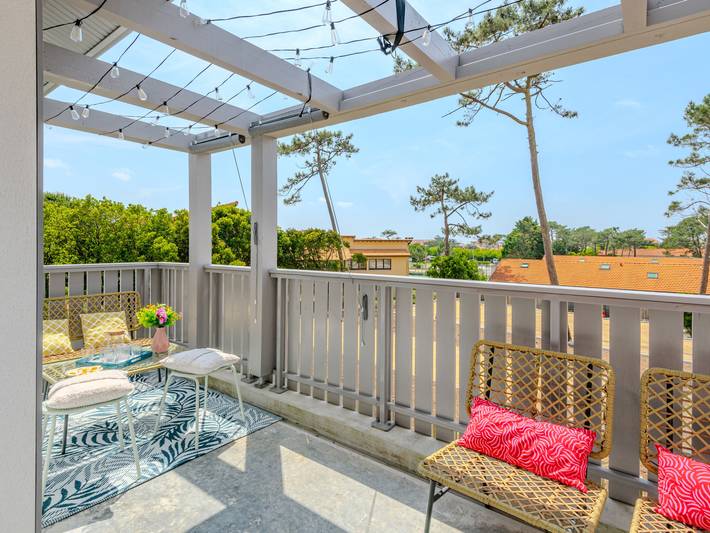 Appartement de vacances pour 6 personnes, avec jardin et terrasse, animaux acceptés à Mimizan