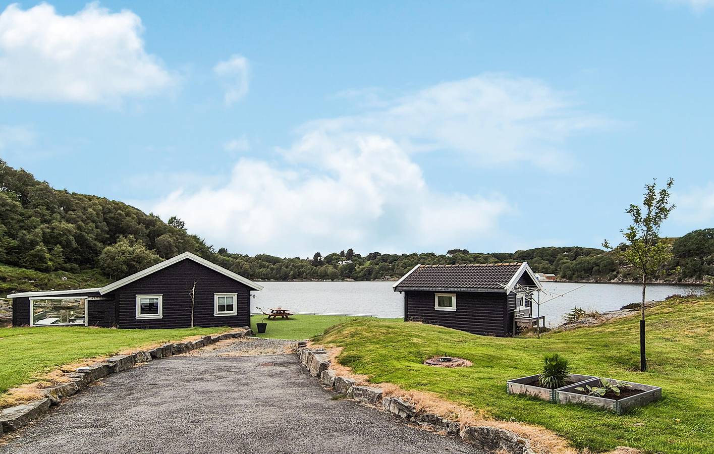Feriehus for 4 personer med terrasse in Haugesund 