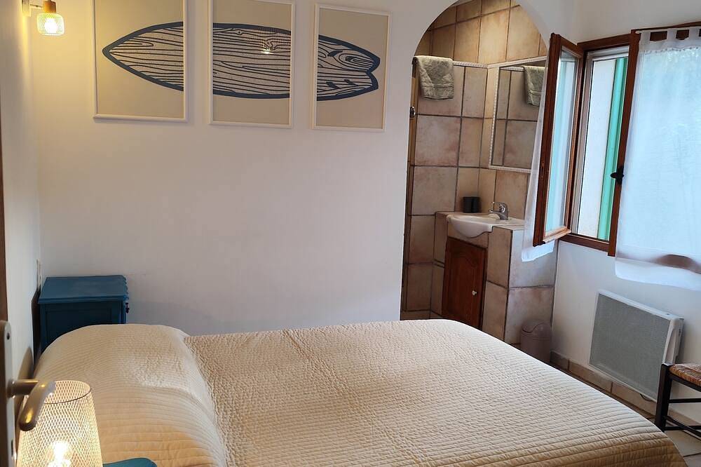 Villa La Sablède with private pool 4 bed wifi air-conditioning 10 km beaches in Pomérols, Côte d'Améthyste