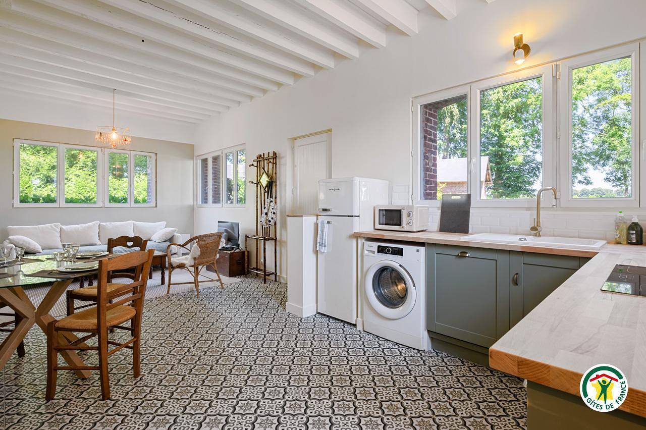 Gîte für 4 Personen mit Garten in Daubeuf-Serville, Le Havre und Umgebung