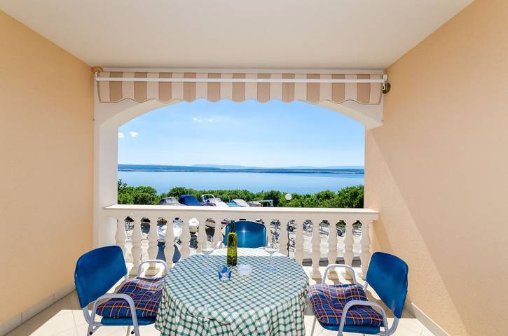 Ferienwohnung für 2 Personen, mit Balkon und Terrasse sowie Garten in Dramalj - 3