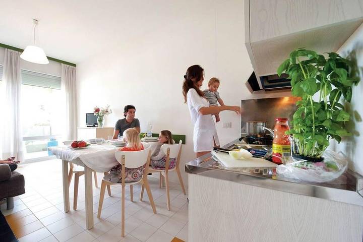 Ferienpark für 6 Personen, mit Balkon und Pool, kinderfreundlich an der Adriatisches Meer - 4