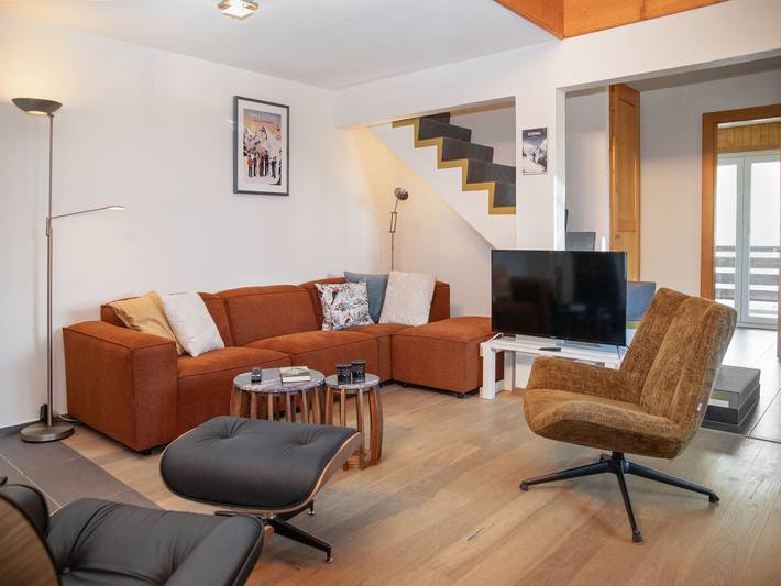 Ferienwohnung für 6 Personen, mit Balkon in Leytron