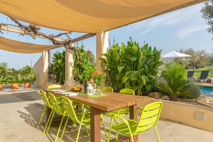 Son Indiot - Hermosa casa de campo para 10 personas con piscina privada. Wifi gratis. in Algaida, Interior de Mallorca