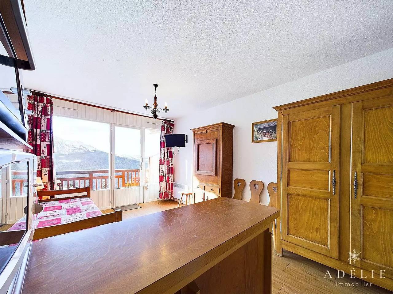 Studio entier, Studio style montagne centre station in La Rosière, Montvalezan