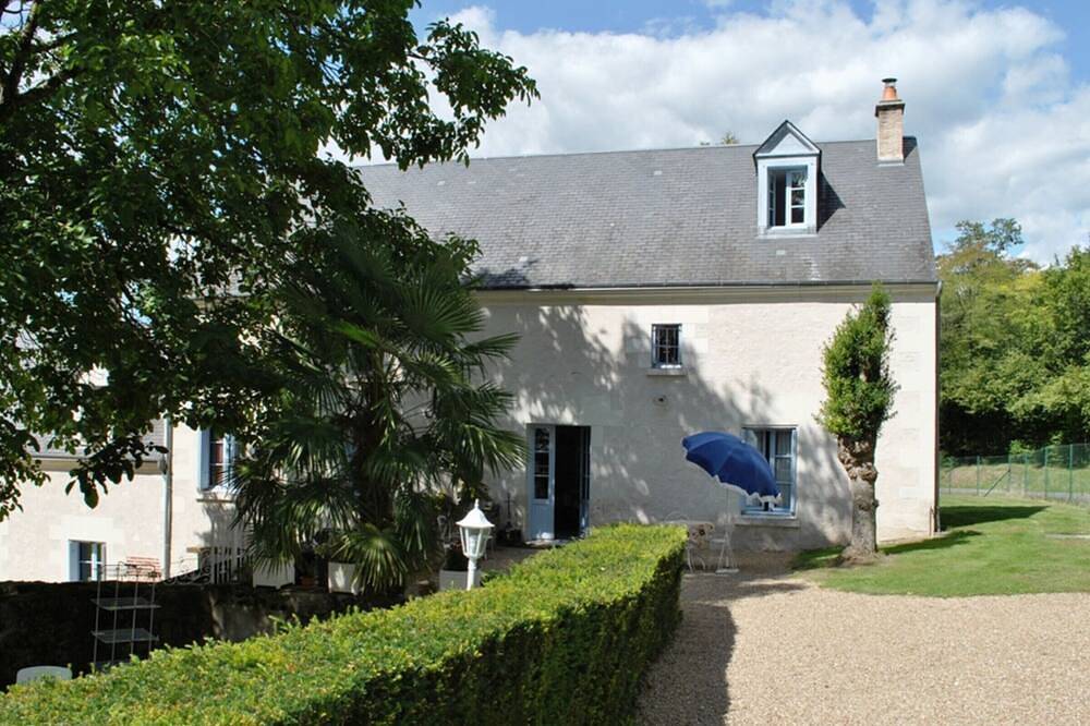 Authentischer Aufenthalt in Alter Mühle - Gemütliches Ferienhaus mit Privatem Garten in Bléré, Tours und Umgebung