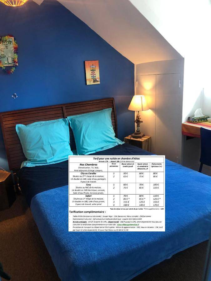 Chambre d’hôte pour 2 personnes, avec Terrasse et Jardin