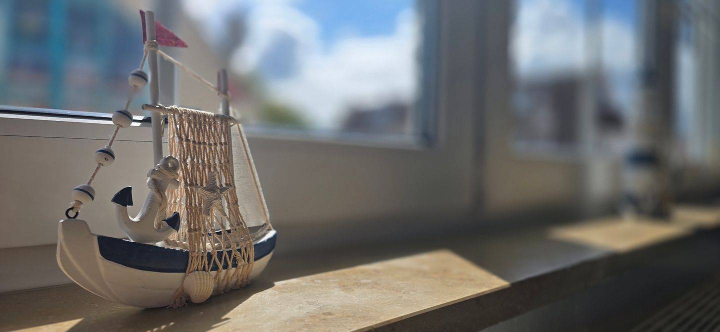 Ganze Wohnung, Zentrale 1-Zimmer-Ferienwohnung mit ca. 32 m² Wohnfläche für 2 Pers. mit Wlan in Graal-Müritz, Rostock und Umgebung