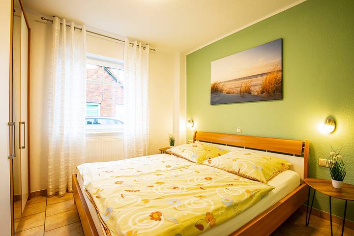 Ferienwohnung für 4 Personen, mit Ausblick und Balkon sowie Garten in Werdum - 4