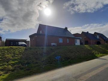 Ferienhaus für 6 Personen, mit Garten und Ausblick, mit Haustier in Nordstrand