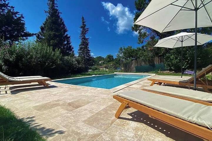 Maison de vacances pour 7 personnes, avec piscine et jardin