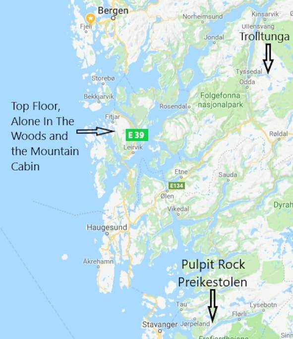 Ganze Wohnung, Topfloor Apartment Separate Entranc Nice view Stord in Fitjar