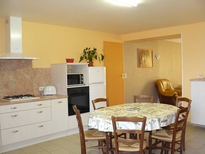 Gîte pour 6 personnes avec vue in Jura Francais