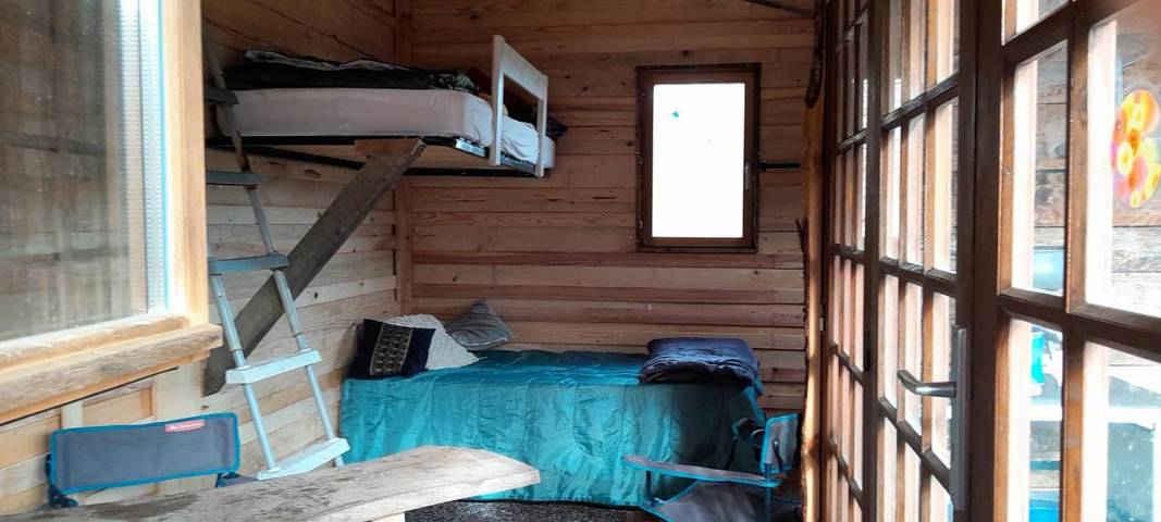 Location de vacances pour 3 personnes, avec vue et jardin, animaux acceptés à Lugan - 2