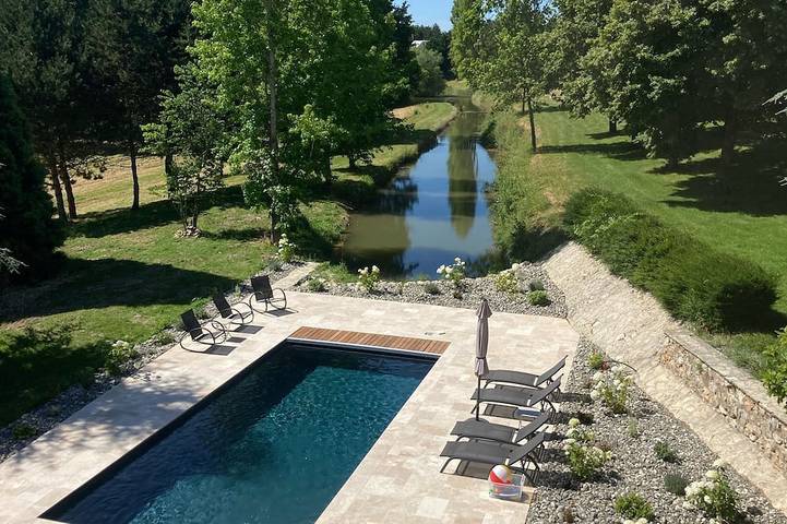 Maison de vacances pour 12 personnes, avec terrasse et jardin