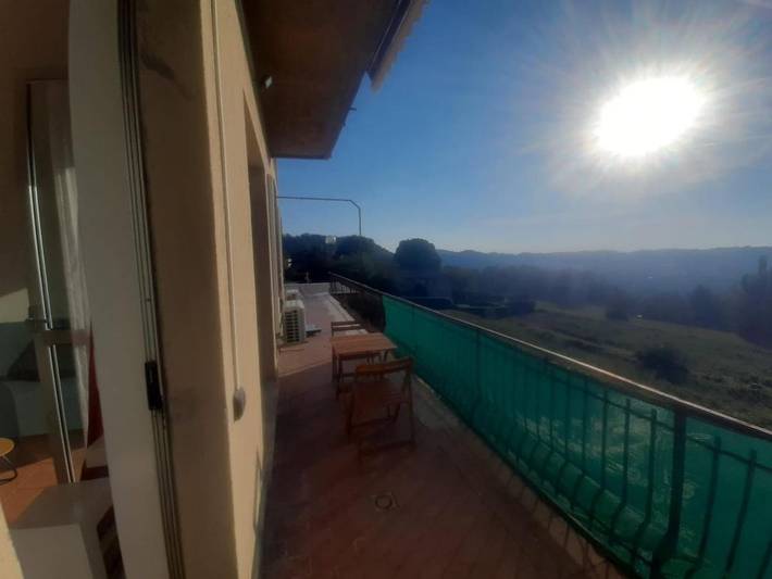 Appartamento per 3 persone, con Terrazza e Panorama a Villa d'Adda