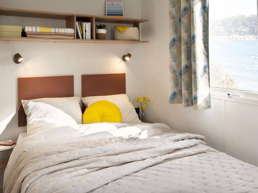 Camping Domaine de l'Epinette - Mobile home 7 persons - Family Xl 39 m² - air-conditioned in Châtillon (Jura), Jura