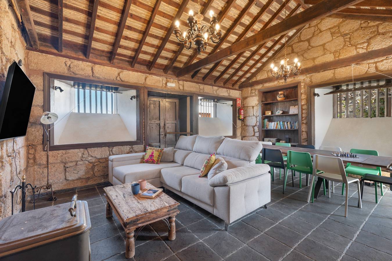 "Casa Rural La Venta" con vista sul mare, piscina privata e Wi-Fi in Granadilla de Abona, Tenerife Sud