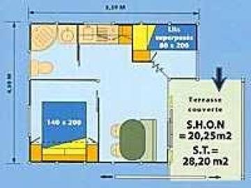 Chalet für 4 Personen in Lons-le-Saunier, Jura, Bild 2