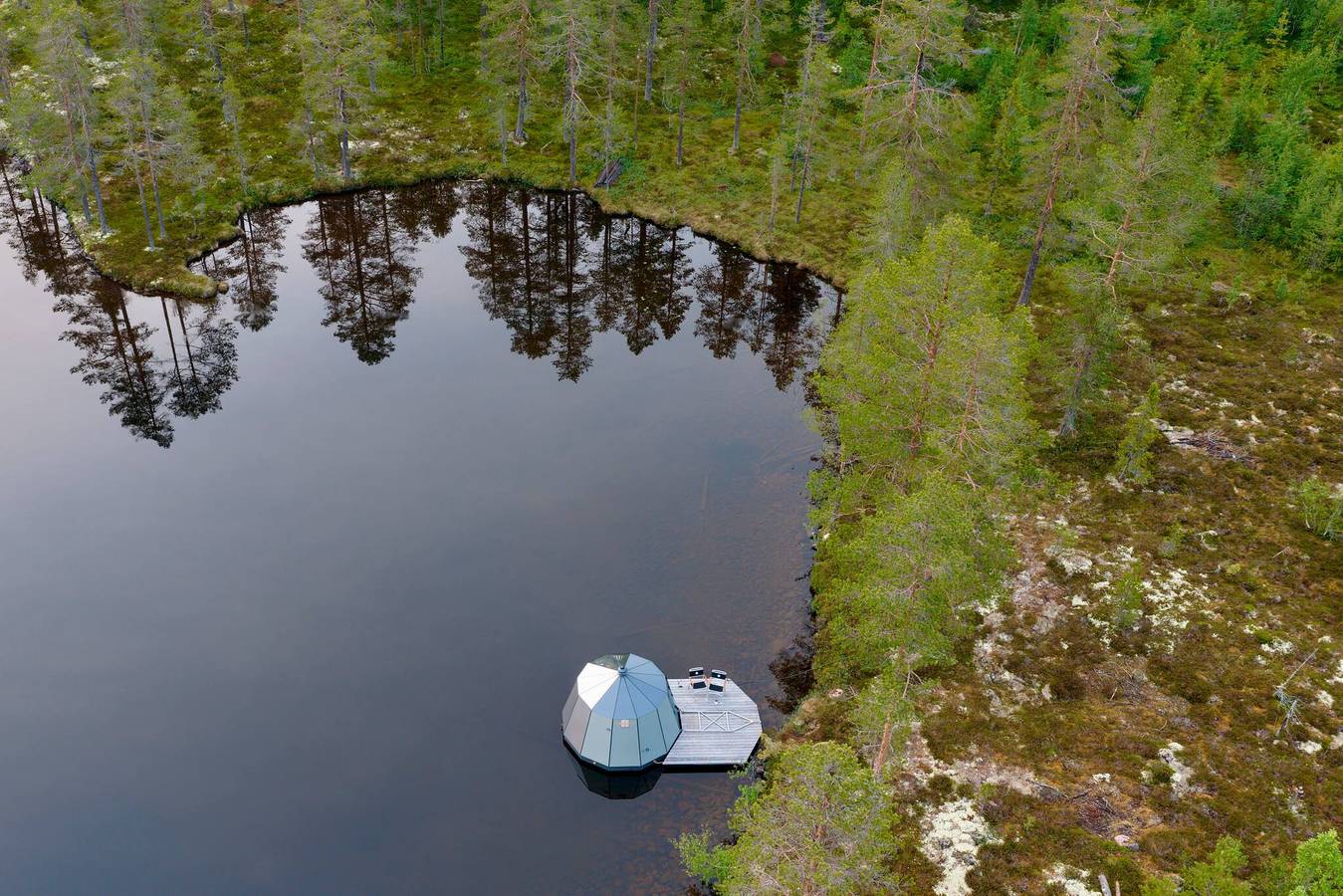Luxuriöser Off-Grid-Traum in Härjedalen
