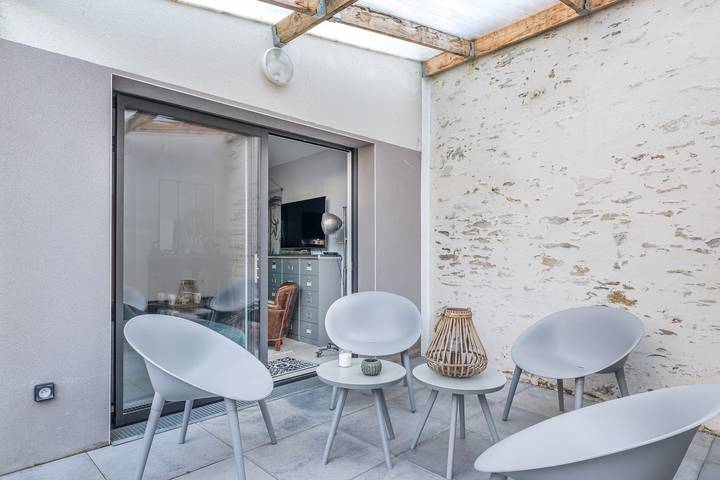 Apartamento entero, Apartamento de vacaciones para 5 personas con terraza in Nantes, Nantes region
