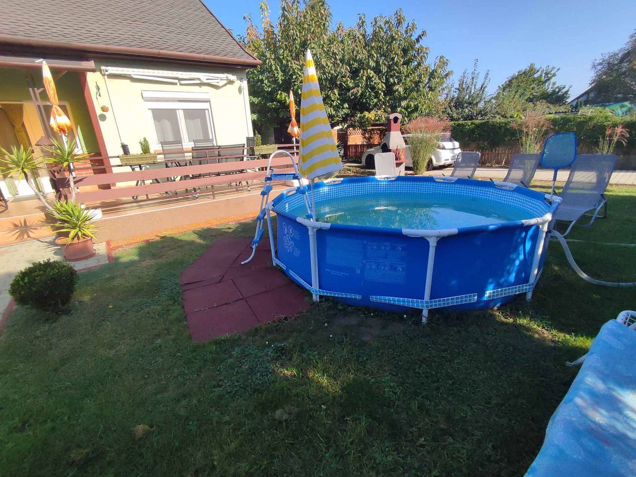 Ferienhaus mit Pool, Klimaanlage und Wlan in der Nähe vom Strand  in Siofok, Siófok und Umgebung
