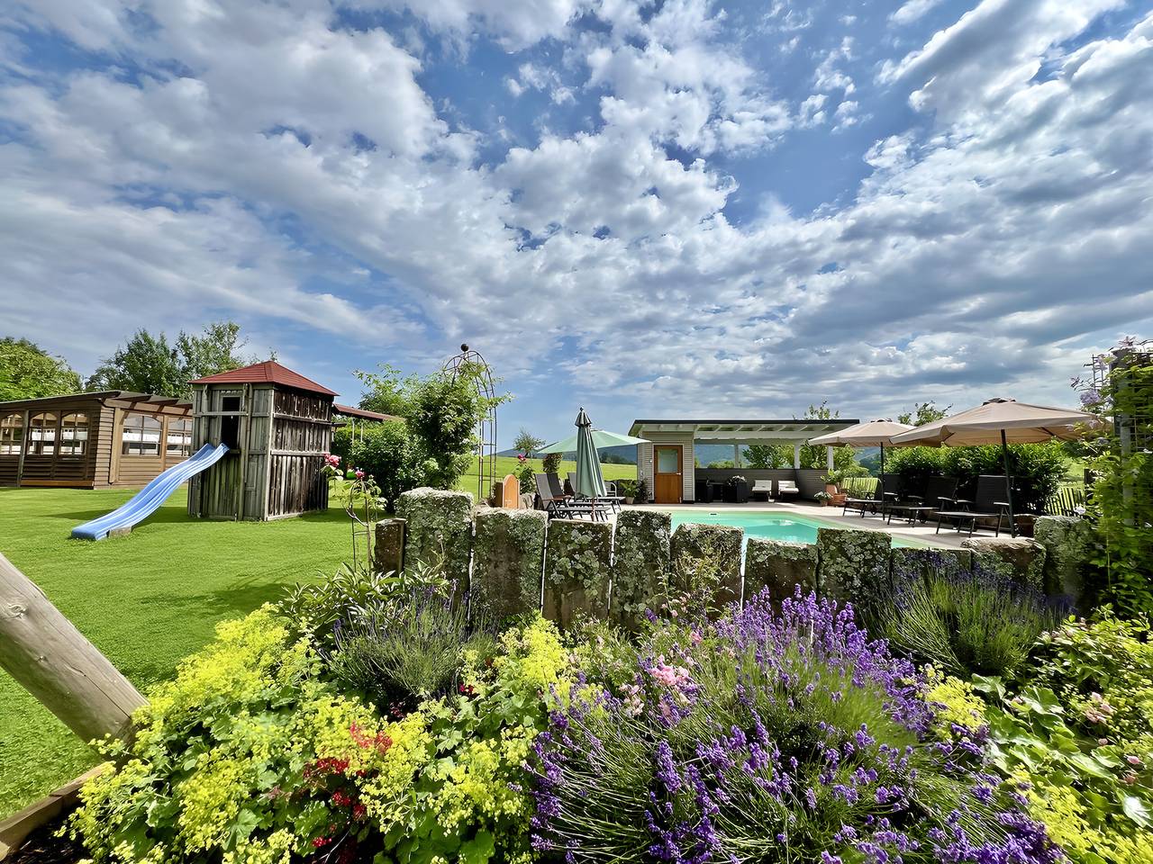 Ganze Ferienwohnung, Ferienhaus Bührer - Ferienwohnung Lavendel, 65qm, 2 Schlafzimmer, max. 4 Personen_barrierefrei in Freiamt, Südschwarzwald