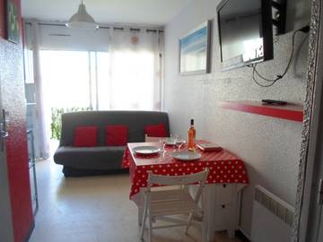 Gîte pour 3 personnes, avec terrasse, animaux acceptés dans Casino de Balaruc