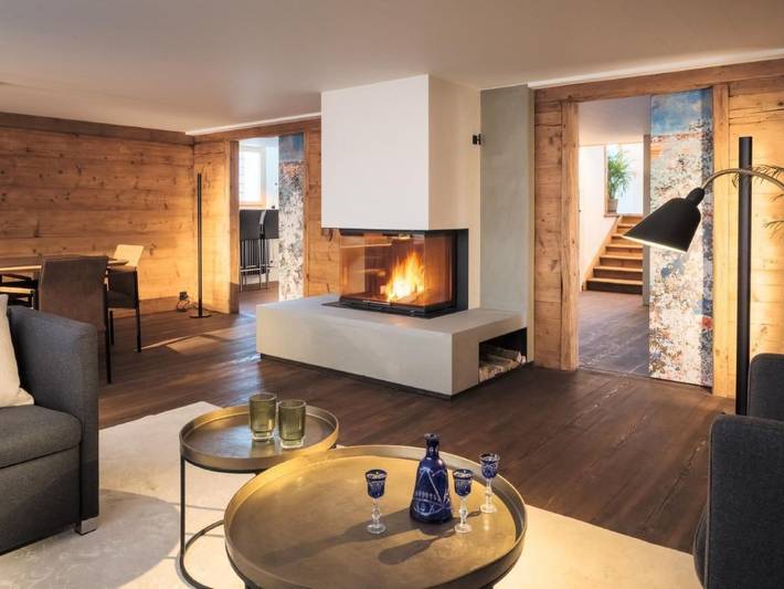 Ferienwohnung für 6 Personen, mit Balkon und Garten sowie Ausblick am Bodensee (Schweiz)