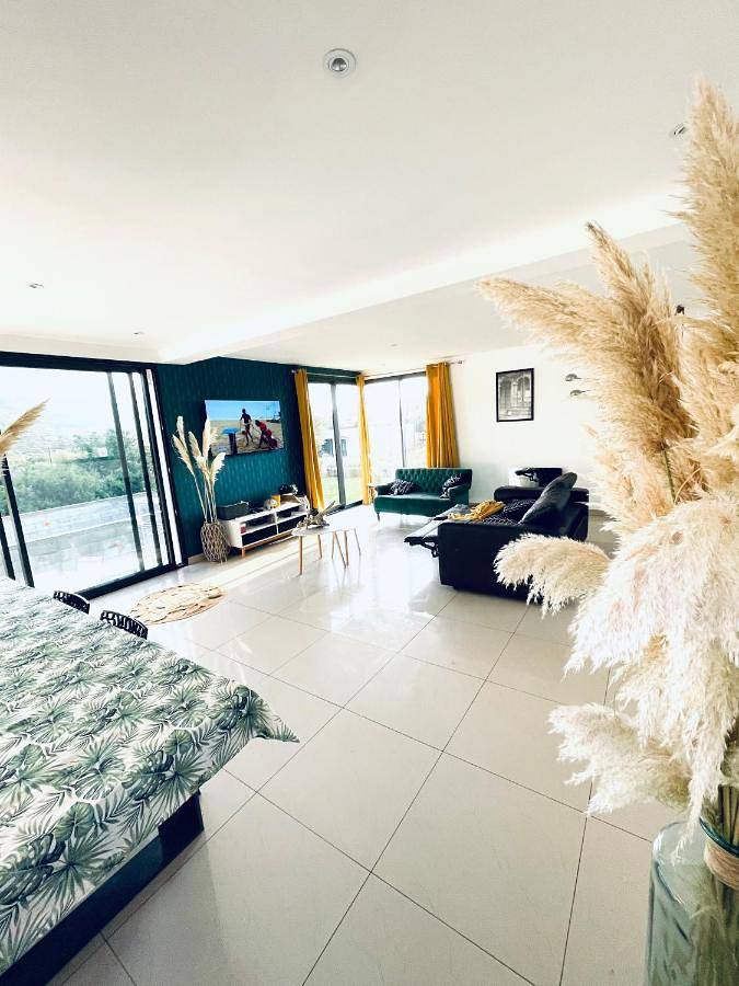 Location de vacances pour 10 personnes, avec vue ainsi que piscine et jardin dans Plage de Lozari - 4