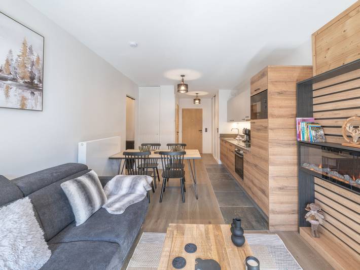 Chalet pour 4 personnes, avec balcon à Huez - 3