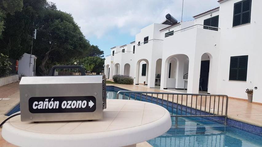 Ferienwohnung für 3 Personen, mit Ausblick und Pool sowie Garten, kinderfreundlich auf Menorca - 4