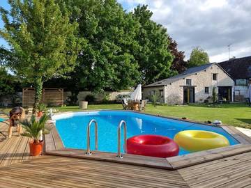 Gîte pour 6 personnes, animaux acceptés à Beaulieu-lès-Loches
