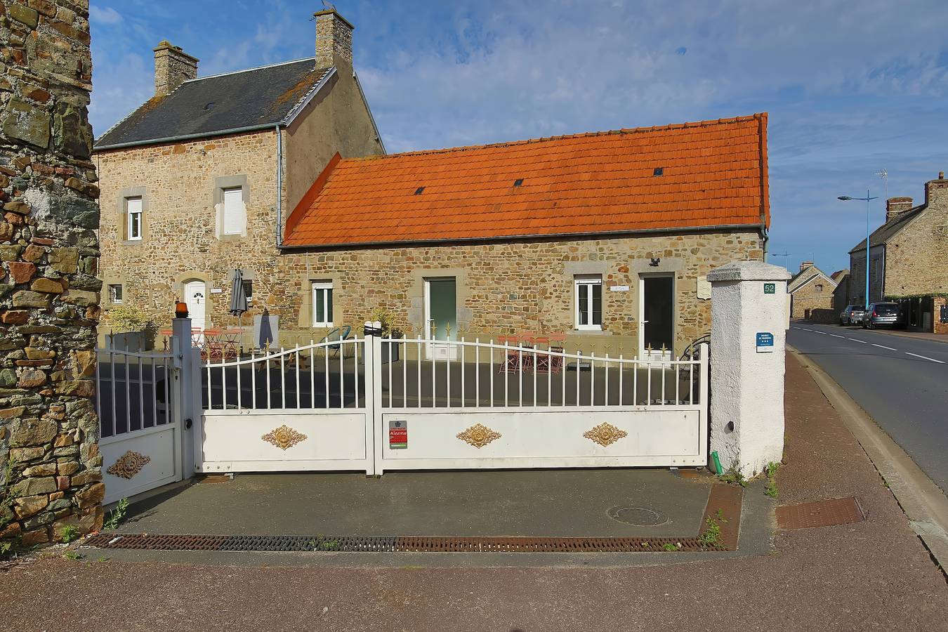 Ferienhaus „Escapade Pirouaise - L'Oyat“ mit Terrasse, Garten und Wlan in Pirou, Coutances und Umgebung