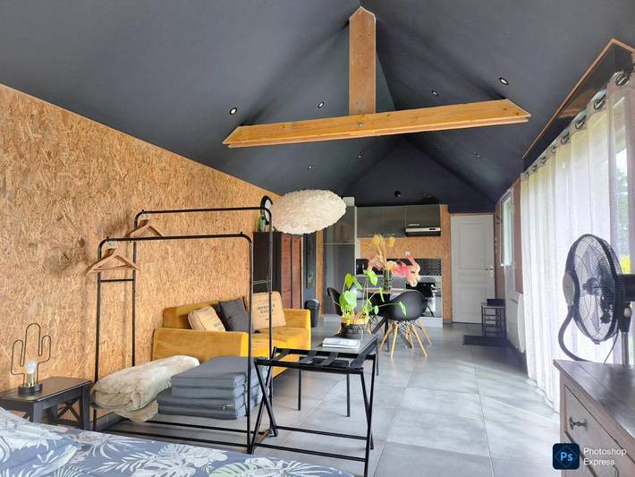 Location de vacances pour 2 personnes, avec terrasse et vue, animaux acceptés à Saint-Eustache-la-Forêt - 3