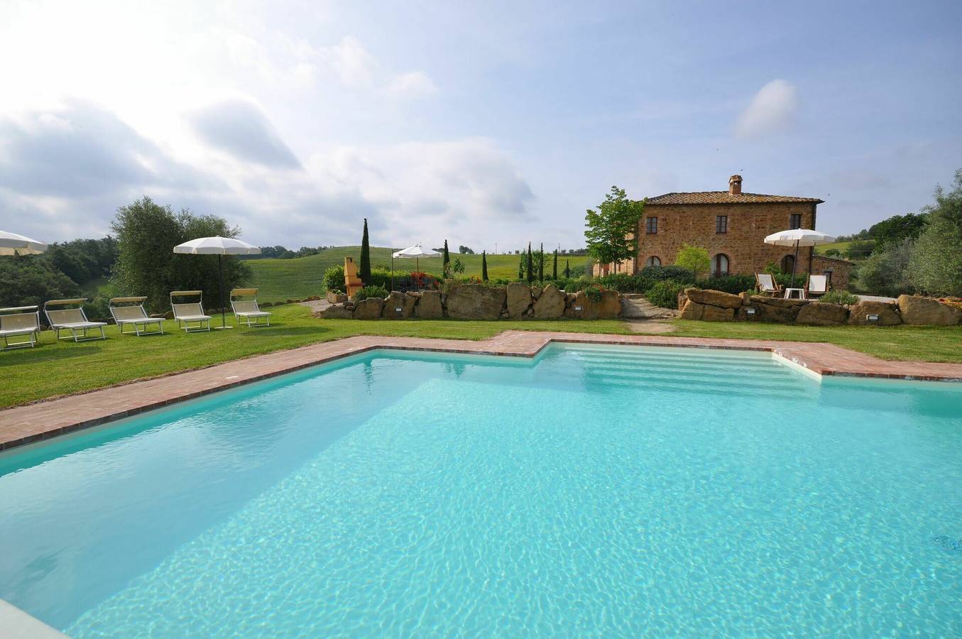 Villa voor 10 personen met zwembad in Trequanda, Provincie Siena