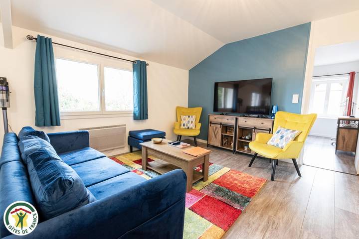 Gîte pour 4 personnes, avec Terrasse et Jardin