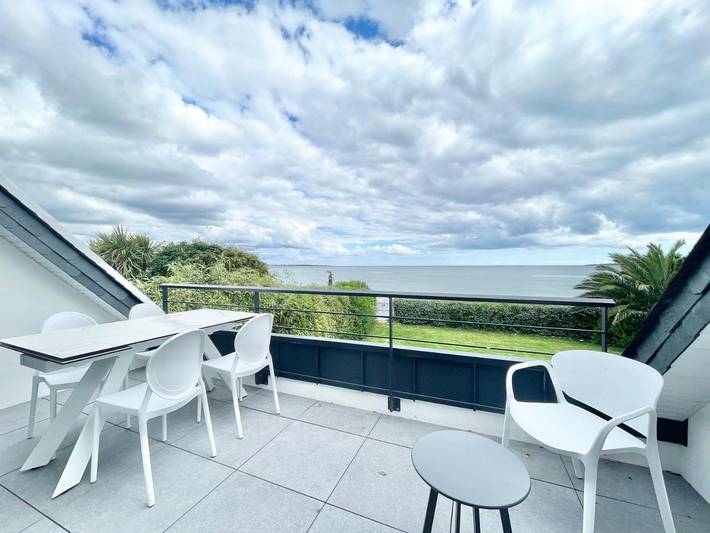 Location de vacances pour 16 personnes, avec jardin et vue dans Plage Kerleven - 3
