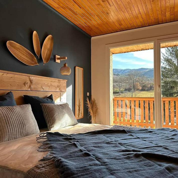 Hôtel pour 2 personnes, avec Balcon et Terrasse ainsi que Jardin et Piscine