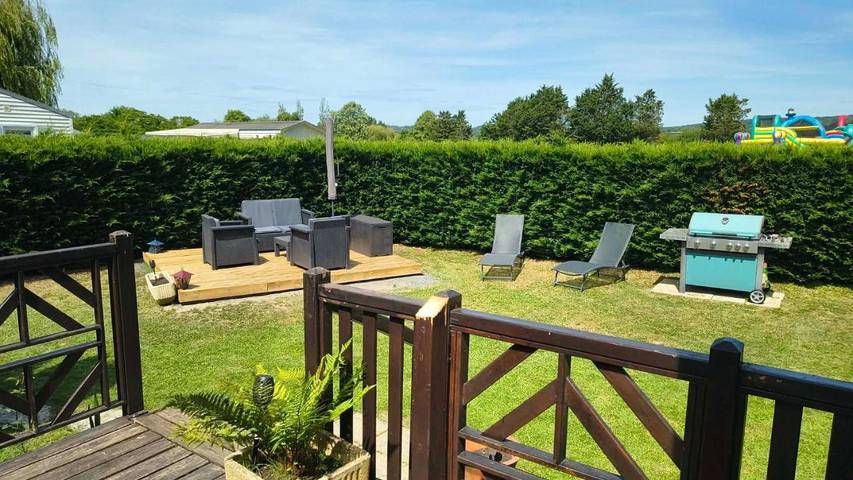 Location de vacances pour 4 personnes, avec jardin et terrasse ainsi que piscine et sauna à Saint-Arnoult - 4