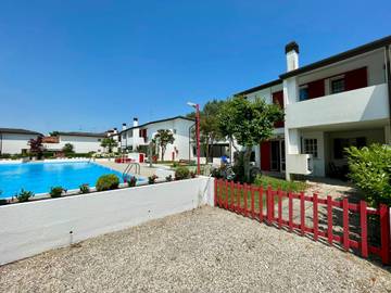 Ferienhaus für 6 Personen, mit Balkon und Garten in Caorle
