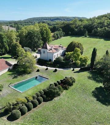 Maison d’hôte pour 2 personnes, avec piscine ainsi que vue et jardin à Villeneuve-sur-Lot